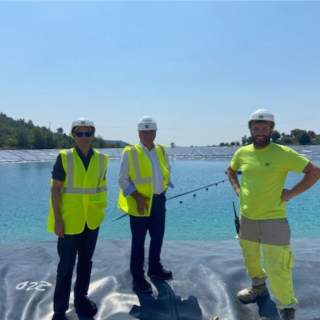 Colas en visite  La Catalane